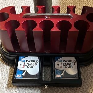 Vintage World Poker Tour Card Holder